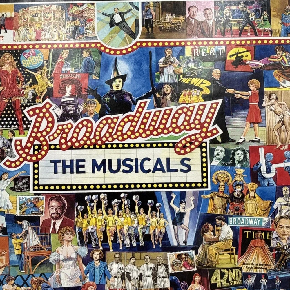 White Mountain-BROADWAY THE MUSICALS by James Mellett-1000 Pieces-NEW
